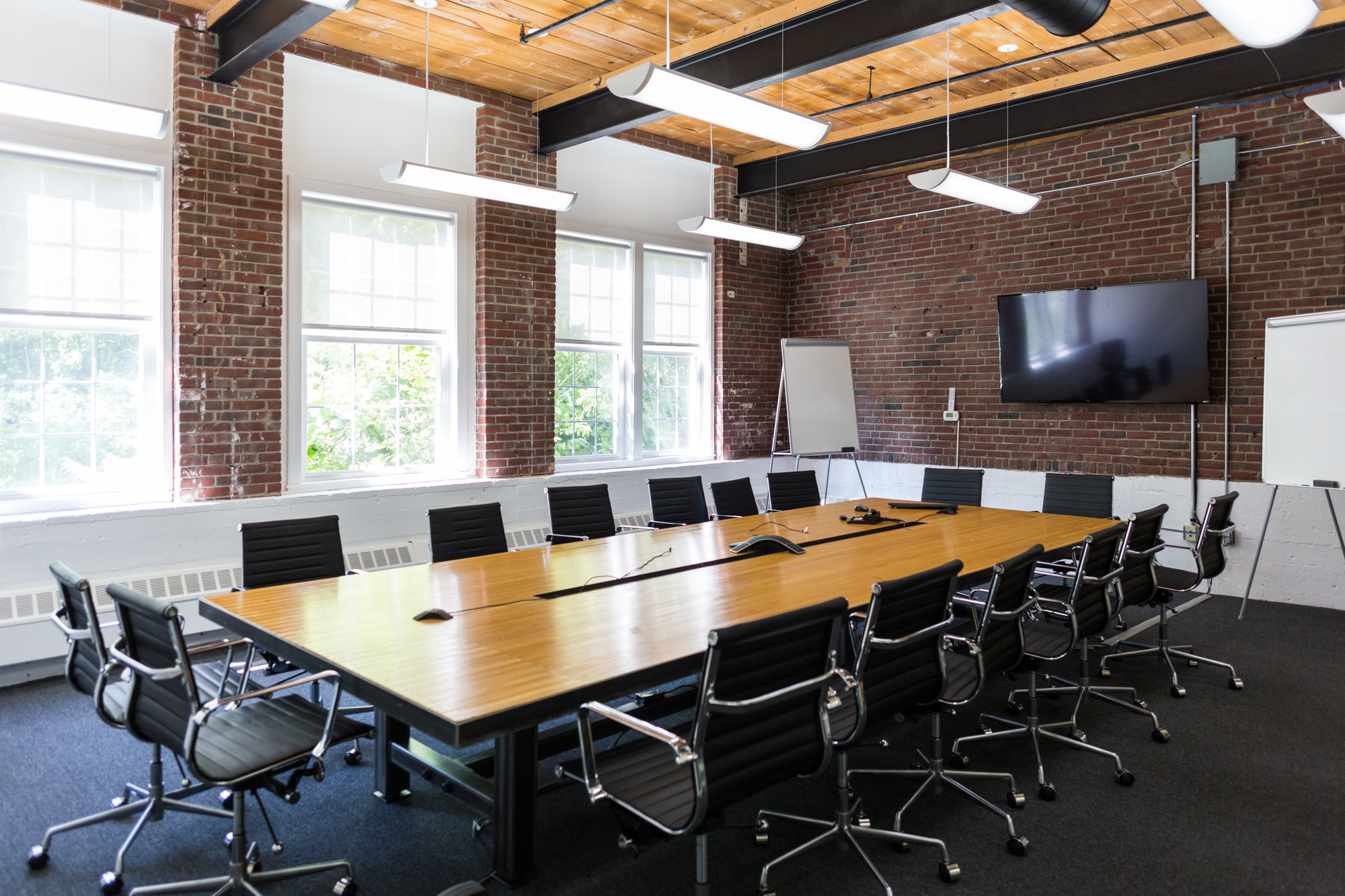 Conference room at a Connecticut River Capital property
